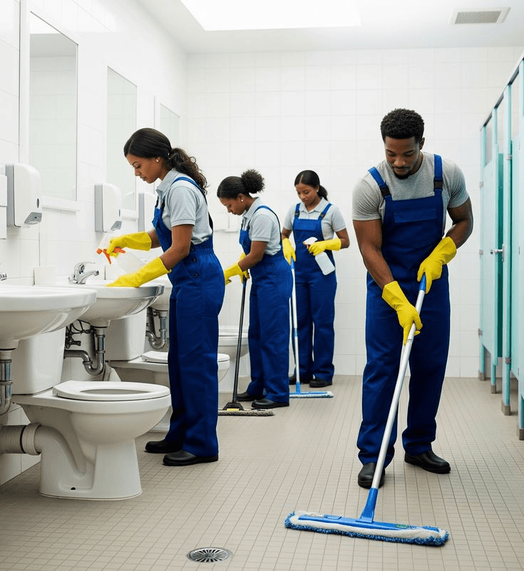 Cleaning jobs in the Gulf