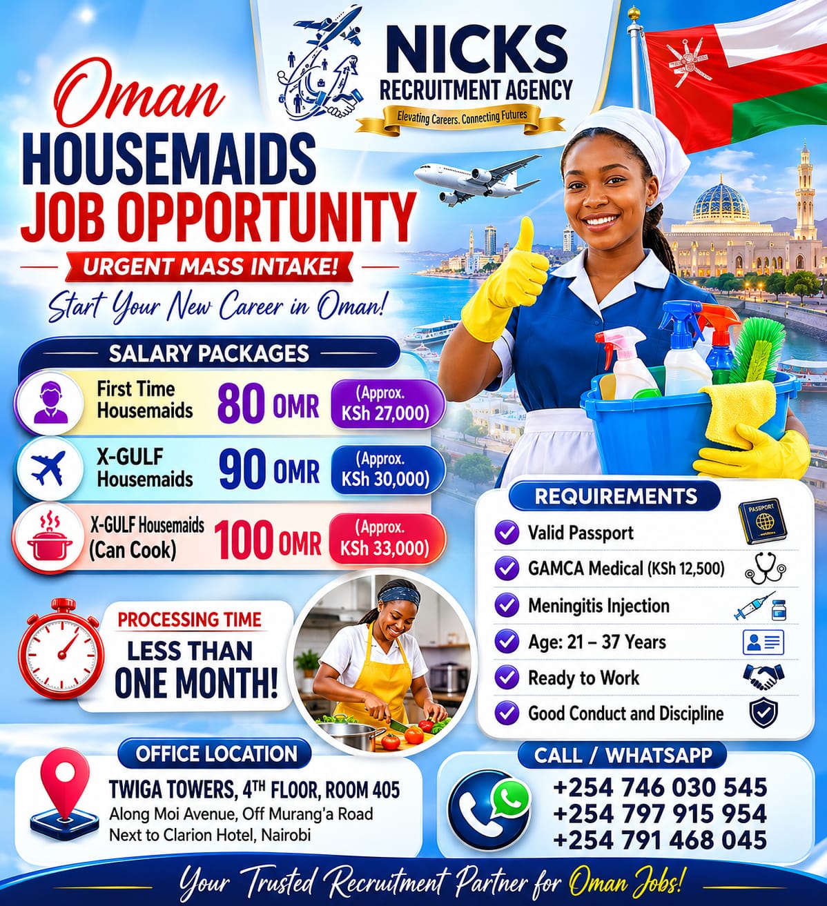 A candidate placed through Nicks Recruitment